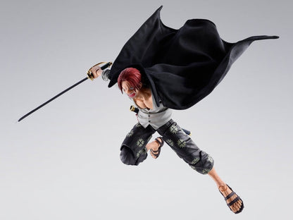 One Piece S.H.Figuarts Actionfigur Shanks -Marineford- 17 cm