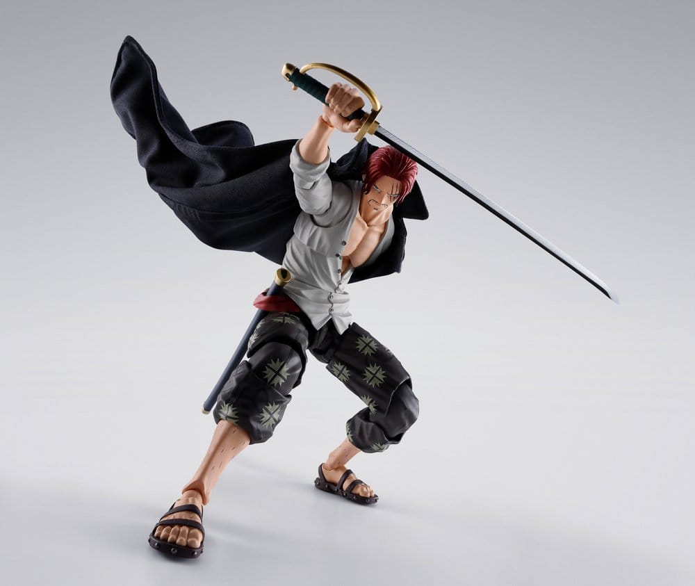 One Piece S.H.Figuarts Actionfigur Shanks -Marineford- 17 cm