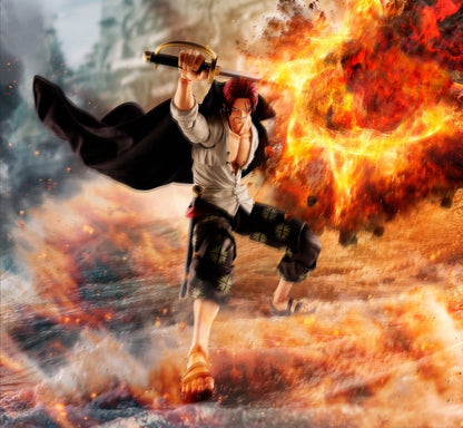 One Piece S.H.Figuarts Actionfigur Shanks -Marineford- 17 cm