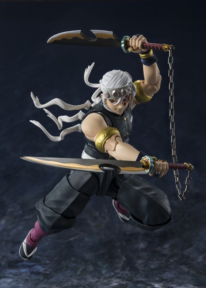 Demon Slayer: Kimetsu no Yaiba S.H.Figuarts Actionfigur Uzui Tengen 17 cm