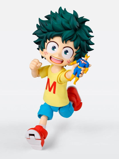 My Hero Academia S.H.Figuarts Actionfigur Izuku Midoriya & Katsuki Bakugo -Childhood Set- 9 cm