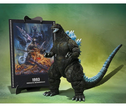Godzilla S.H.MonsterArts Actionfigur Godzilla (Godzilla vs. Mechagodzilla II Poster Coloring Ver.) -Movie Graphic Plus- 16 cm