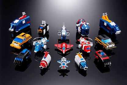 Armored Fleet Dairugger XV Soul of Chogokin Diecast Actionfigur GX-88
