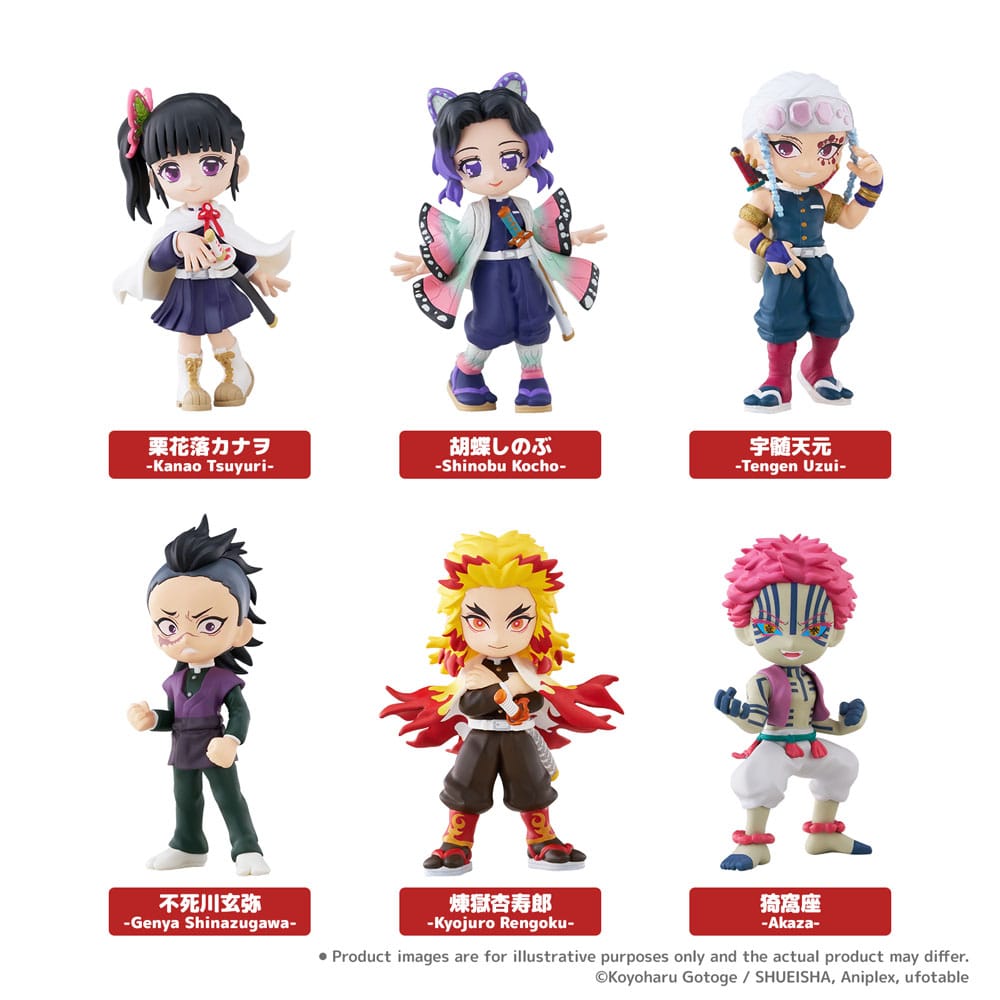 Demon Slayer PalVerse Minifiguren vol.2 Blind Box Display (6)