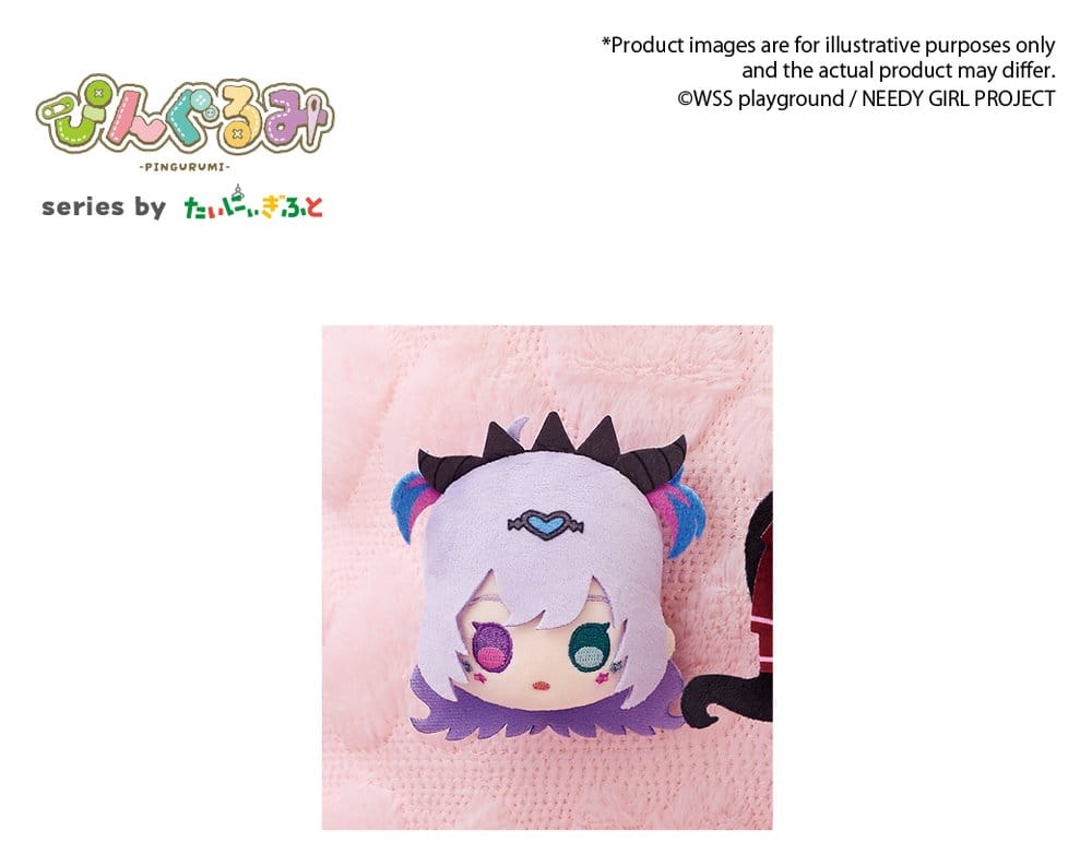 Needy Girl Overdose Pingurumi Minifigur Purple Lollipop 8 cm