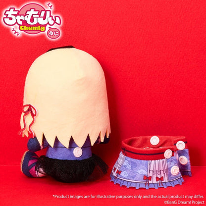 BanG Dream! Chamuri Mini Plüsch-Schlüsselanhänger Ave Mujica Senbi Toryo Ver. Doloris 10 cm