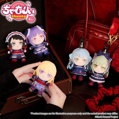BanG Dream! Chamuri Mini Plüsch-Schlüsselanhänger Ave Mujica Senbi Toryo Ver. Timoris 10 cm