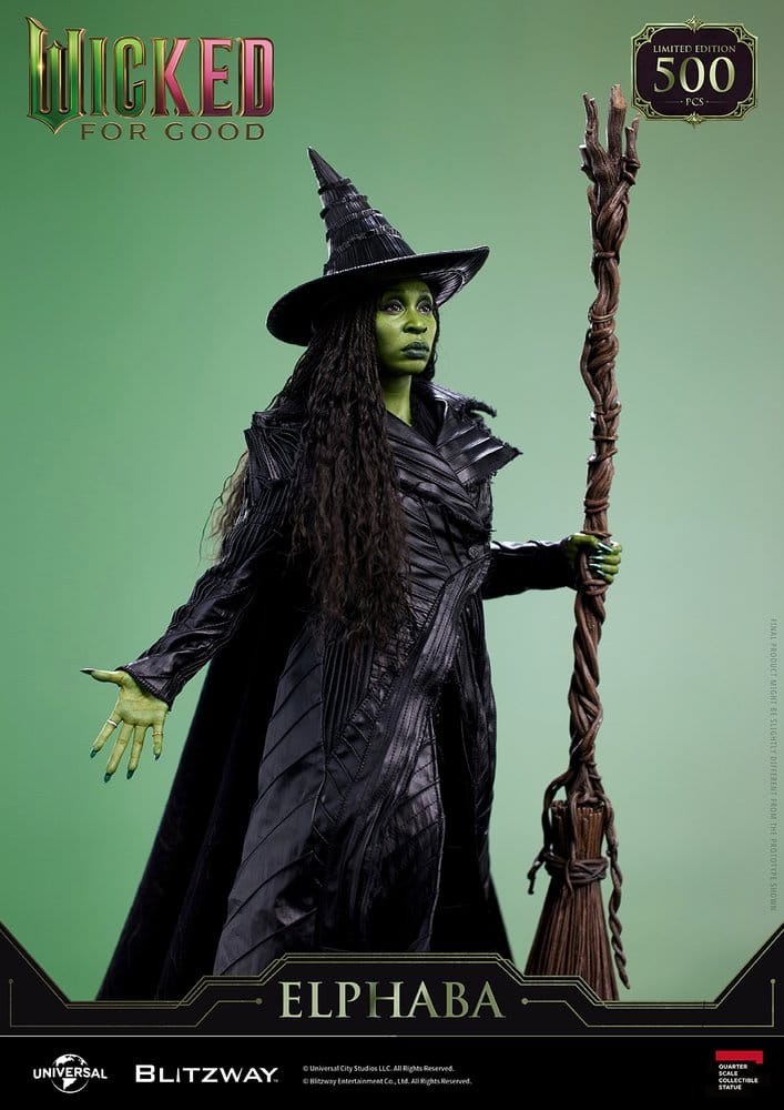 Wicked: Teil 2 Superb Scale Statue 1/4 Elphaba 56 cm