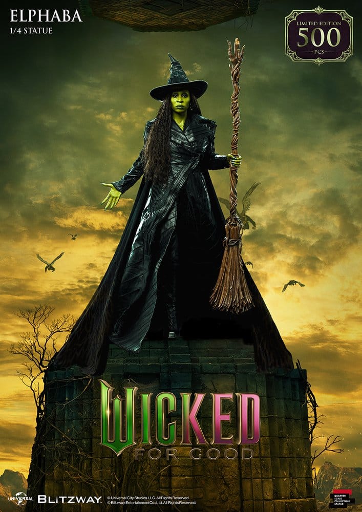 Wicked: Teil 2 Superb Scale Statue 1/4 Elphaba 56 cm