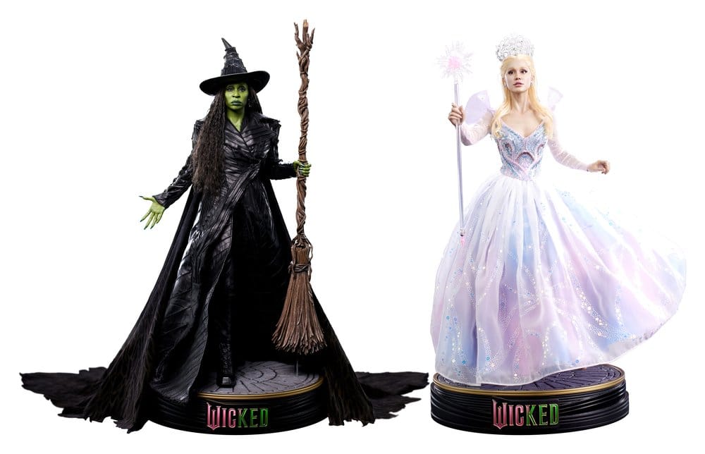 Wicked: Teil 2 Superb Scale Statue 1/4 Elphaba & Glinda (DX Ver.) 56 cm