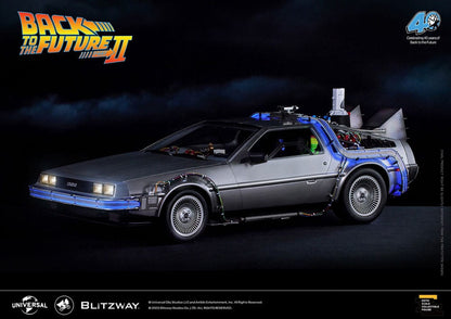 Zurück in die Zukunft II Premium UMS Fahrzeug 1/6 Zeitmaschine Time Machine 74 cm