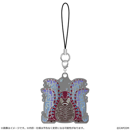 Monster Hunter Wilds Metall-Schlüsselanhänger Monster icon Blind Box Sortiment (10)