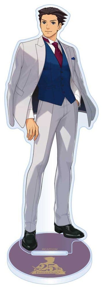 Ace Attorney 25th Anniversary Acryl Stand Main Visual Phoenix Wright 13–15 cm