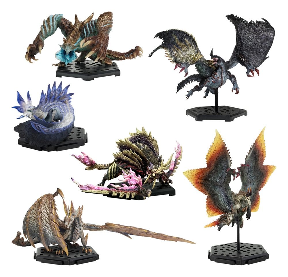 Monster Hunter Capcom Figure Builder Standard Model Plus Minifiguren Blind Box Sortiment (6)