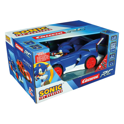 Sonic the Hedgehog Cart RC Ferngesteuertes Auto 1/18 2,4GHz Sonic Performance
