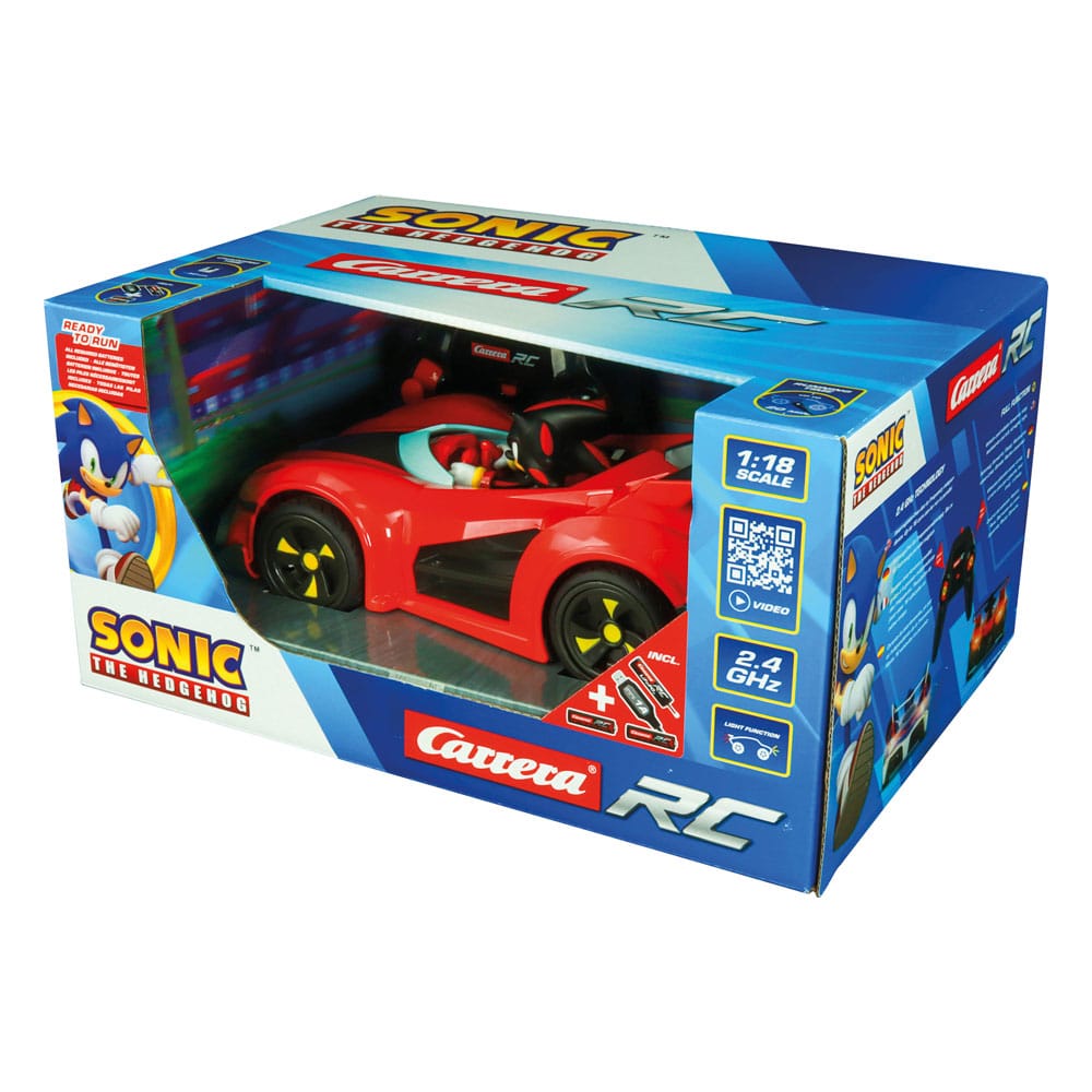 Sonic the Hedgehog Cart RC Ferngesteuertes Auto 1/18 2,4GHz Shadow Performance
