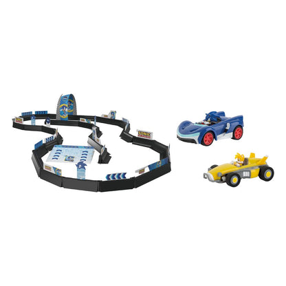 Sonic the Hedgehog RC Ferngesteuertes Auto 1/43 2,4GHz Tabletop Racing Set