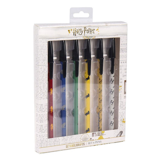 Harry Potter Kugelschreiber 6er-Pack