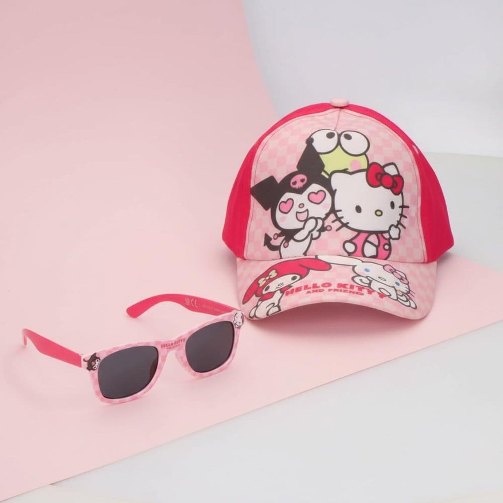 Sanrio Kappe & Sonnenbrille Set Hello Kitty B 53 cm