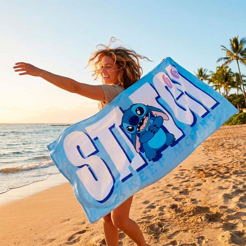 Lilo & Stitch Handtuch Stitch 90 x 180 cm
