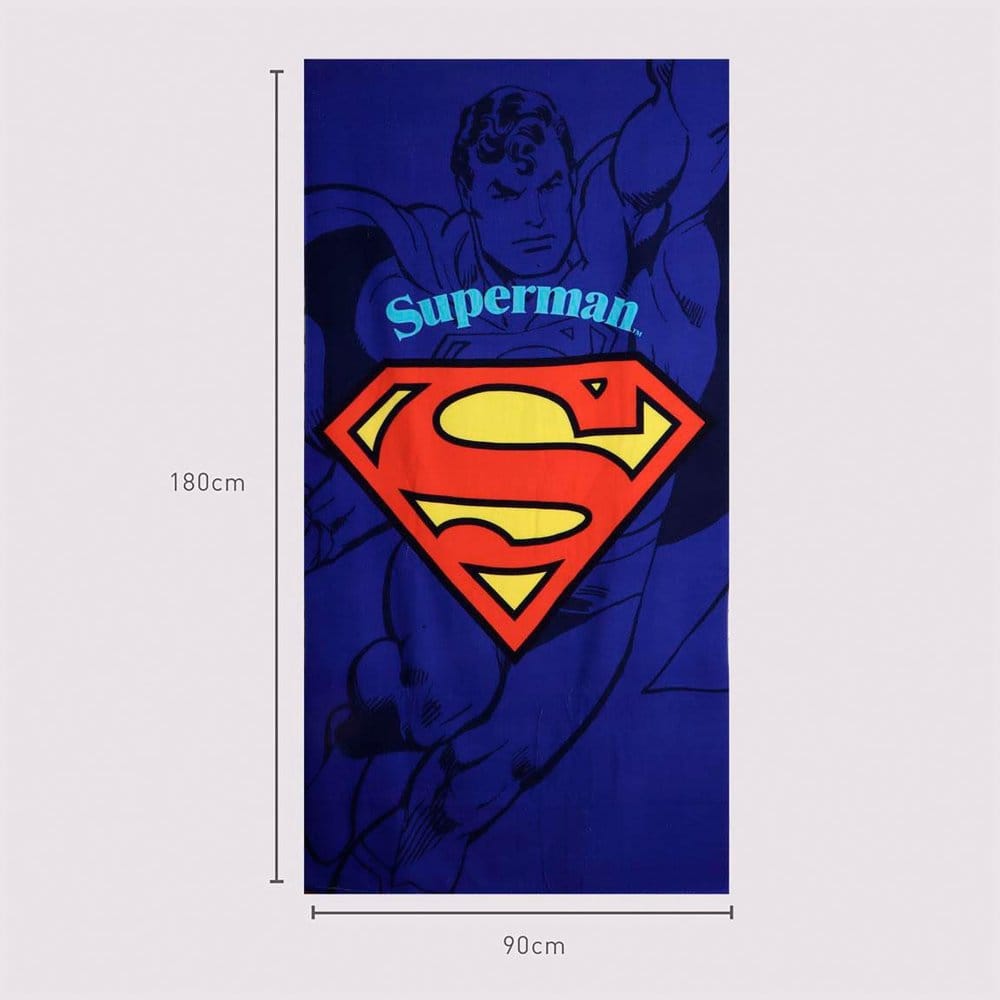 DC Comics Handtuch Superman 90 x 180 cm