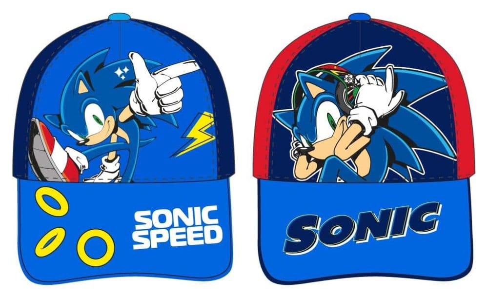 Sonic The Hedgehog Baseball Cap A Sortiment (12)