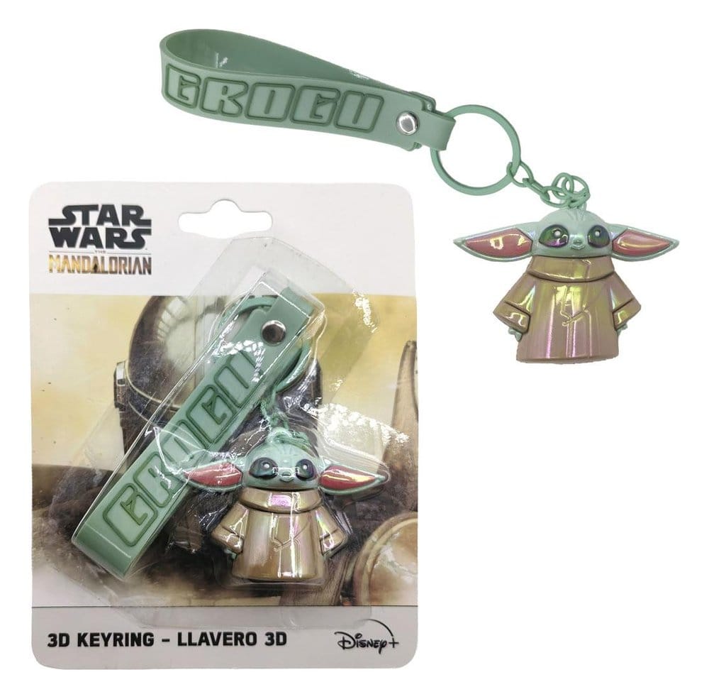 Star Wars 3D Schlüsselanhänger The Mandalorian Grogu