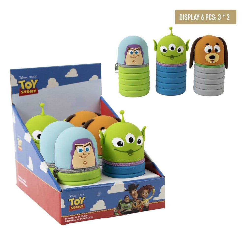 Disney Silikon-Federmäppchen Toy Story Display (6)