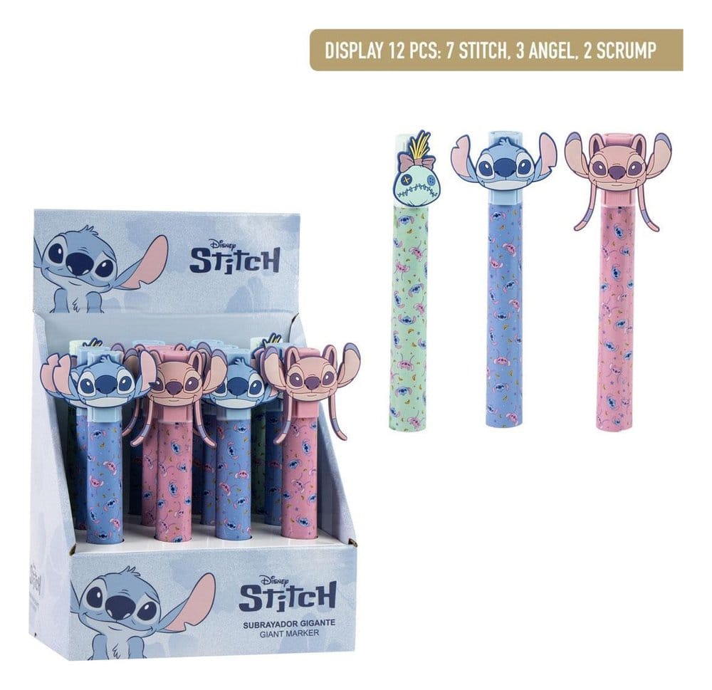 Disney Textmarker Grande Stitch Display (12)