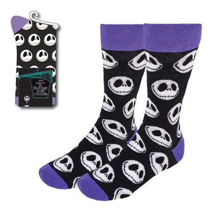 Nightmare before Christmas Socken Jack´s Face Purple 38-45