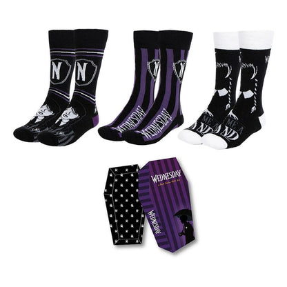 Wednesday Socken 3er-Pack 36-43
