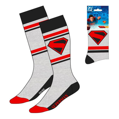 DC Comics Socken Superman Logo Grey 38-45