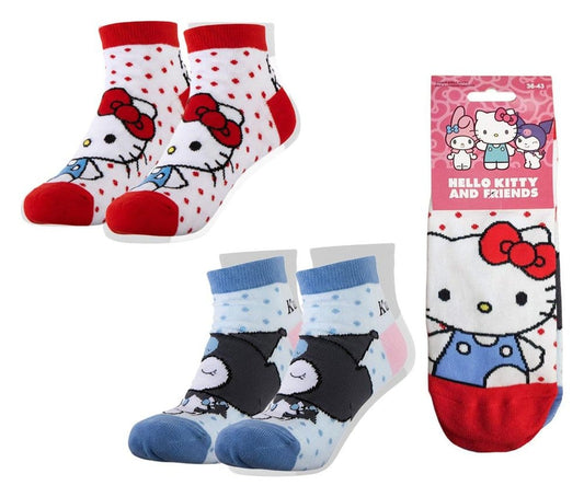 Sanrio Socken 2er-Pack Hello Kitty Short 36-43