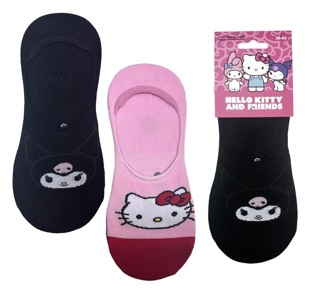 Sanrio Socken 2er-Pack Hello Kitty Pinkies 36-43