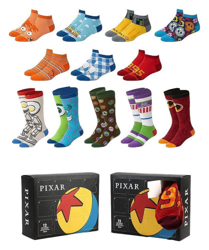 Disney Pixar Socken 12er-Pack 38-45