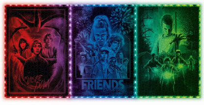 Stranger Things Metamorphic Art Collection Puzzle mit Leucht-Effekt The Upside (520 Teile)