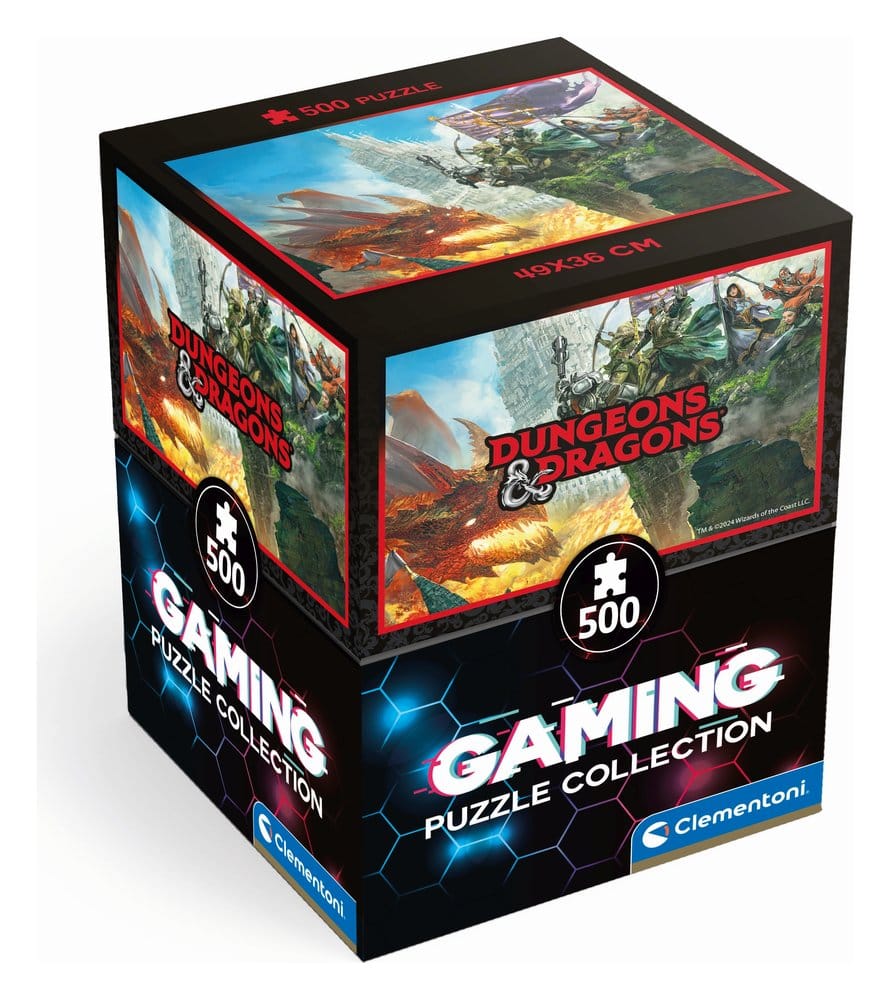 Dungeons & Dragons Gaming Puzzle Collection Puzzle Attack of the Dragon (500 Teile)