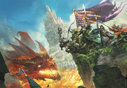 Dungeons & Dragons Gaming Puzzle Collection Puzzle Attack of the Dragon (500 Teile)