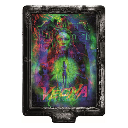 Stranger Things Metamorphic Art Collection Puzzle mit Leucht-Effekt Vecna (520 Teile)