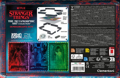 Stranger Things Metamorphic Art Collection Puzzle mit Leucht-Effekt Demogorgon (520 Teile)