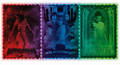 Stranger Things Metamorphic Art Collection Puzzle mit Leucht-Effekt Demogorgon (520 Teile)