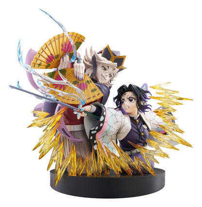 Demon Slayer: Kimetsu no Yaiba PVC Figuren 2er-Pack Shinobu Kocho & Doma 18 cm