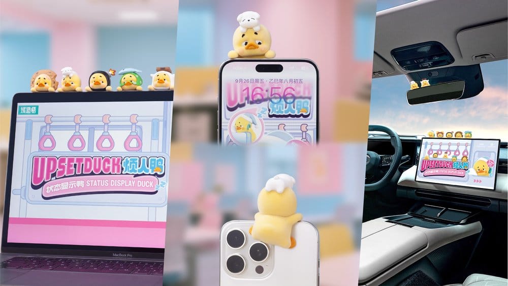 Upset Duck: Status Display Duck Blind Box Figur 5 cm Display (6)