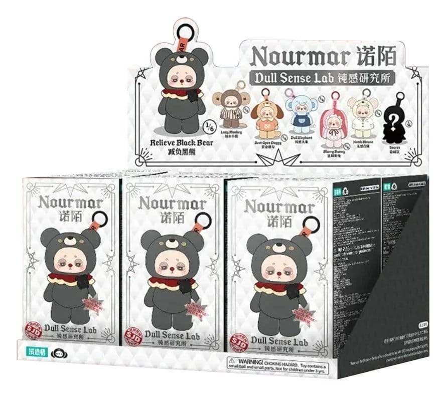 Nourmar: Dull Sense Lab Blind Box Schlüsselanhänger 16 cm Display (6)
