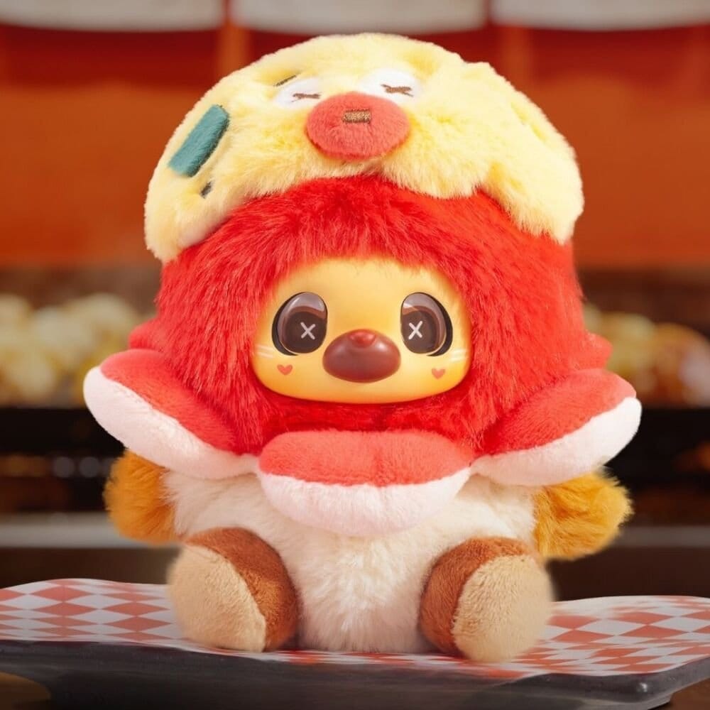 Jayshoo Plüsch-Schlüsselanhänger One Bite no End 12 cm Blind Box Display (6)