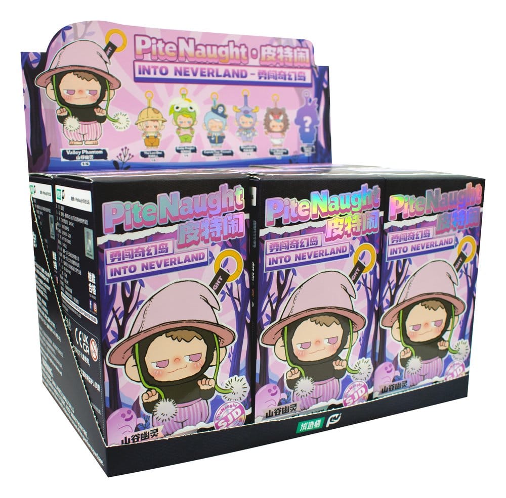 Pitenaught: Into Neverland Blind Box Schlüsselanhänger 16 cm Display (6)