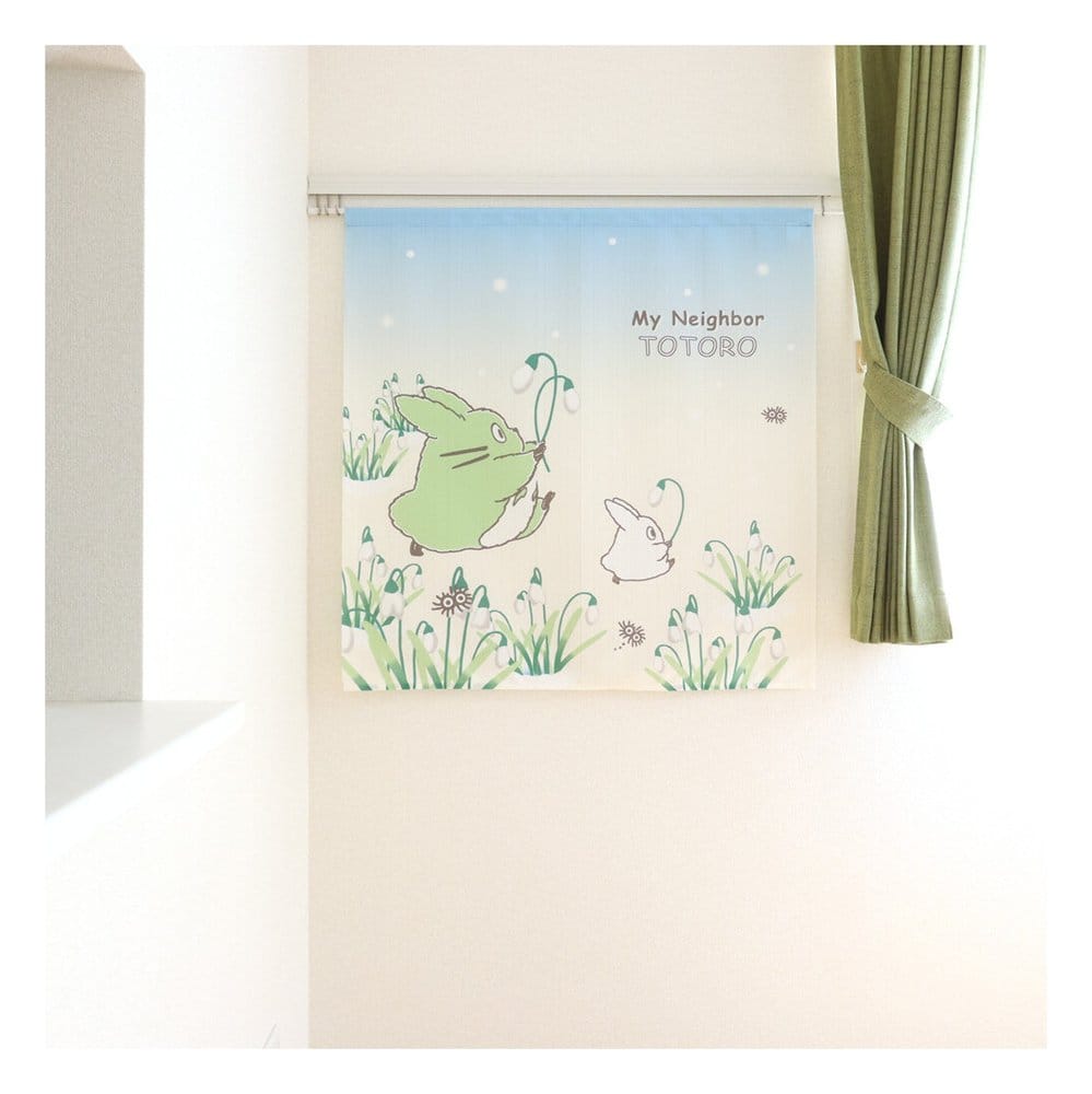 Mein Nachbar Totoro Noren-Vorhänge Snowdrop and Totoro