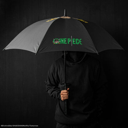One Piece Regenschirm Zoro Black Sword