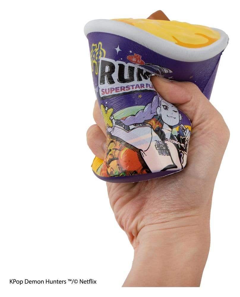 KPop Demon Hunters Squishy Anti-Stress Figur Rumi Superstar Flavor Noodles