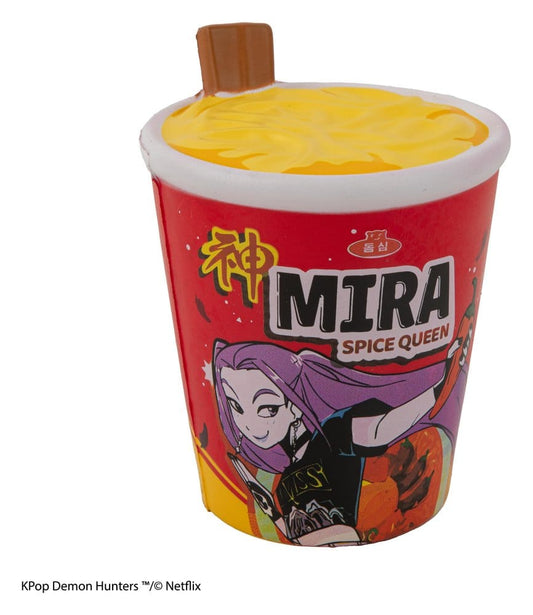 KPop Demon Hunters Squishy Anti-Stress Figur Mira Spice Queen Noodles